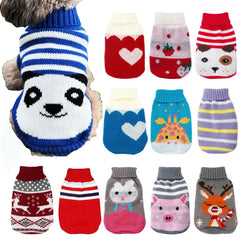 Cute Knitted Winter Cartoon Cat Dog Sweaters | Soft, Warm, Breathable Fiber | XS-3XL