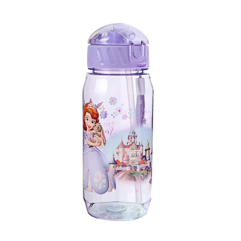 Disney Cartoon Mickey Minnie Mouse Water Bottle With straw|450ML