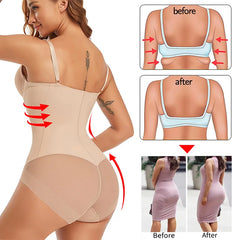 Shapewear Compression Seamless Breathable Bodysuit Butt Lifter Tummy Control Body Shaper