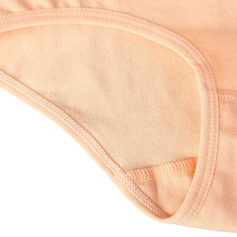 3Pcs Cotton High Waist Abdominal Briefs  Panties for Women Plus Size