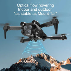 New Professional M4 RC Drone 4K With Wide Angle Triple HD Camera Foldable WIFI FPV Height Hold