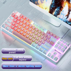 SKYLION H87 Wired Mechanical Gaming Keyboard 87 Keys Multicolor Backlight
