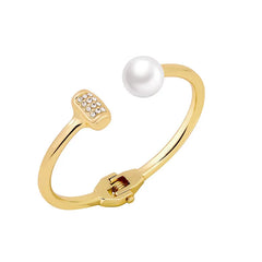 Elegant Baroque Pearl Bracelet for Women and Girls