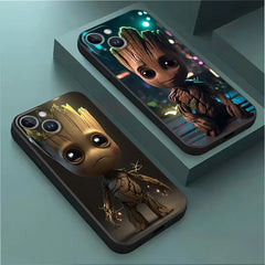 Exquisite Collectible Marvel 'I am GROOT' iPhone Case| Silicone Matte Anti-Fingerprint Anti Scratch Dustproof