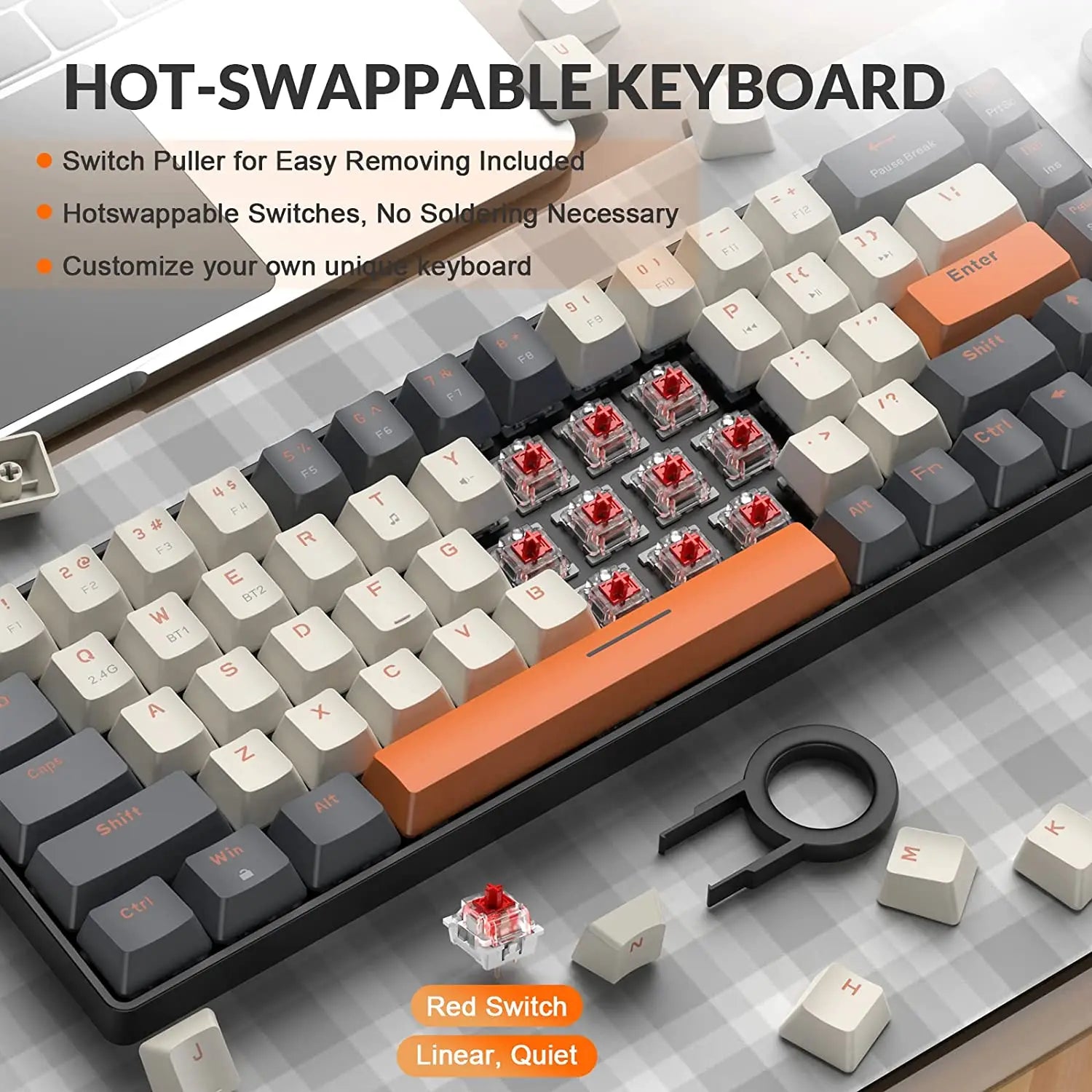 Wireless Mechanical Keyboard 