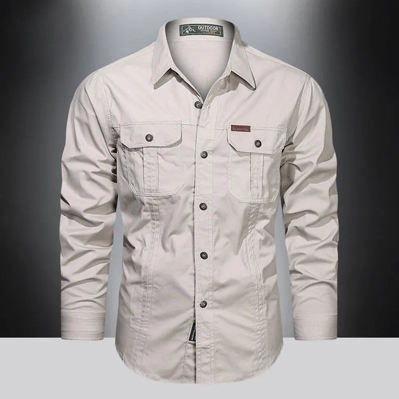 High Quality's Casual Cotton Cargo Shirts