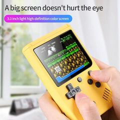 Retro Portable Mini Handheld Video Game Console Built in 500 Games 8 Bit 3.0 Inch Color LCD Kids Color Game Player