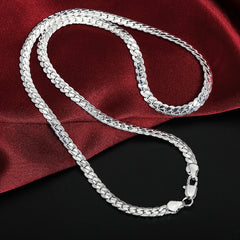 Gorgeous High Quality 925 sterling Silver Snake Chain For Women and Men