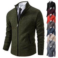 High Quality Jersey Men's Casual Fleece Cardigans Sweaters