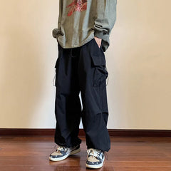 Fashion Men's Casual Streetwear Loose Baggy Harem Cargo Pants