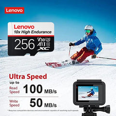 Lenovo Class 10 Waterproof 2TB Micro TF SD Card for Phone Camera Drone PC