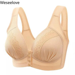 High Quality Women Front Closure Wireless Push Up Bras
