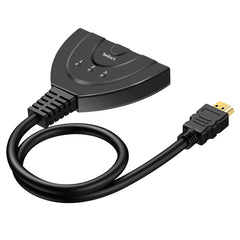 HDMI-compatible Switch KVM Splitter 4K 2K 3D 3 input 1 Output Mini 3 Port VIdeo Switcher Hub 1080P For DVD HDTV Xbox PS3 PS4