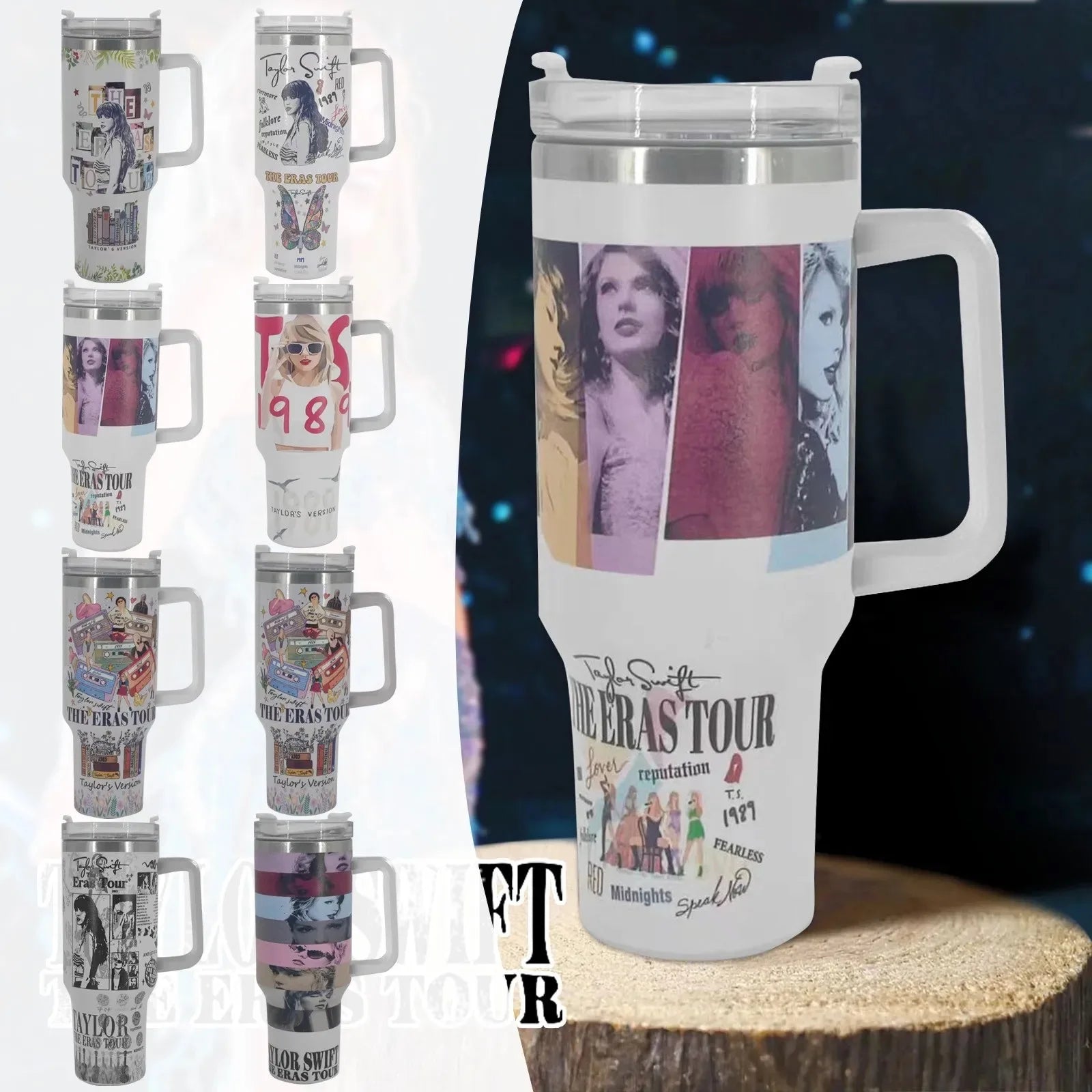 New Arrival - Exquisite Collectible Taylor Swifts H20 Quencher Tumblers|40oz|High Quality Stainless Steel|Thermal Insulation