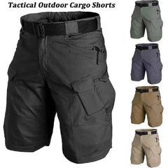 Top Quality Mens Tactical Outdoor Cargo Shorts 11" Waterproof Hiking Fishing Breathable Quick Dry