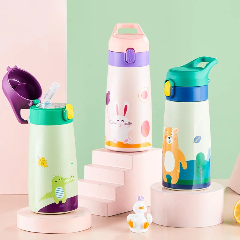 High Quality Stainless Steel Children Thermal Water Bottle|Vacuum Flasks and Thermoses|Leakproof