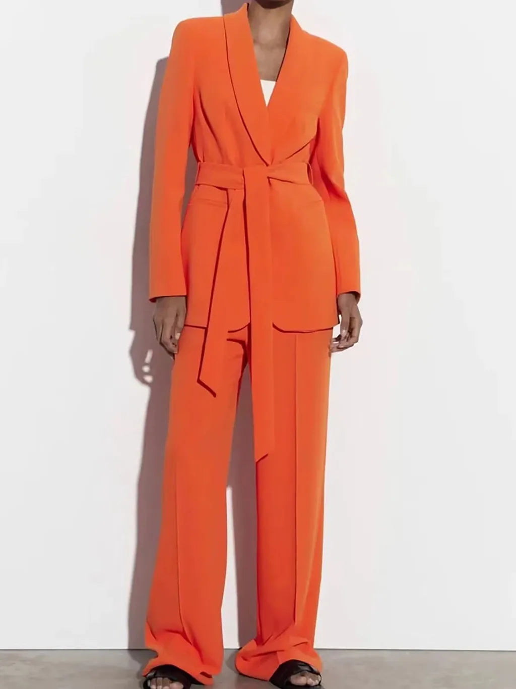 Luxury Women's Business Blazer Pant Suit Set