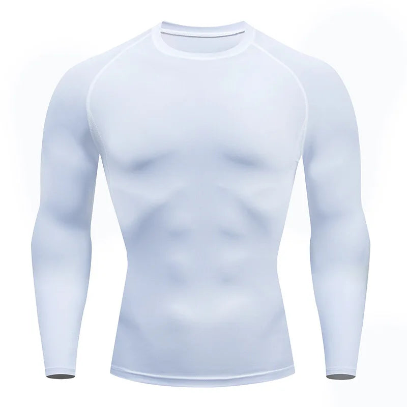 Men High Performance Quick-Dry Breathable Fitness Sportswear Shirt