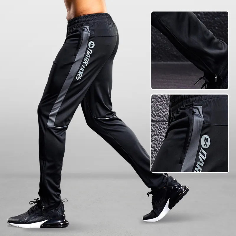 High Quality High Performance Men's Sport Athletic Sweatpants With Zipper Pockets Dry Fit Breathable Sportwear