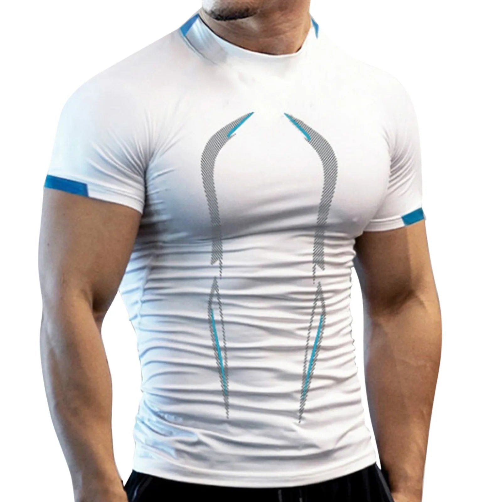 Men's Sport Fitness Breathable Quick Drying TShirt Tees