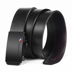High Quality Fashion Men's Premium PU Toothless Automatic Buckle Belts