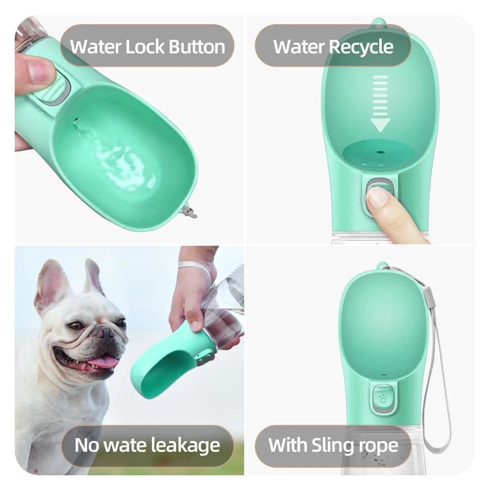 Durable High Quality Leakproof Portable Pet Water Bottle | PC Material for Hot and Cold Water