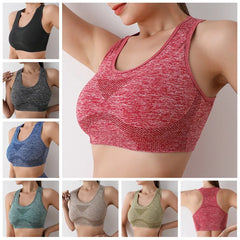 High Quality Women Junior Fitness Sports Bras High Shockproof Quick-Dry Breathable Seamless Sportswear