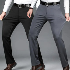 High Quality Men's Business Casual Elastic Straight Suit Pants