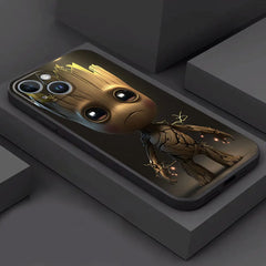 Exquisite Collectible Marvel 'I am GROOT' iPhone Case| Silicone Matte Anti-Fingerprint Anti Scratch Dustproof