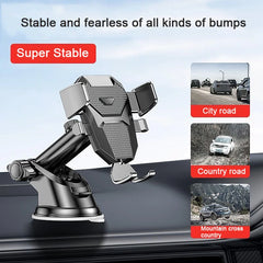 New Strong Durable Universal Sucker Car Phone Holder 360° Windshield Car Dashboard for 4.0-7 Inch Smartphones