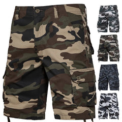 High Quality Trendy Men's Casual Cotton Camouflage Como Cargo Shorts