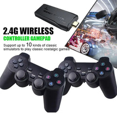 M8 4K Video Game Console with 2.4G Double Wireless Controllers Retro Gaming 10000 Games 32G/64G/128G