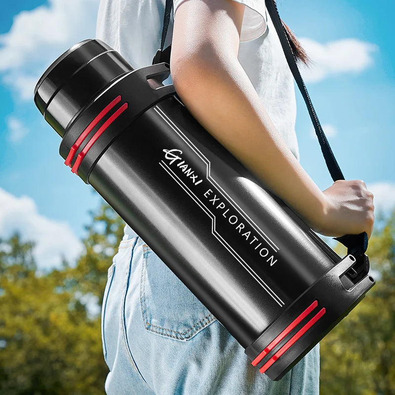 Durable and High Quality 316 Stainless Steel Thermos Bottle | Vacuum Flasks and Thermoses | Large Capacity