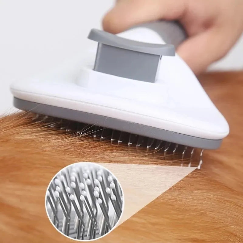 High Quality Pet Self Cleaning Hair Remover Brush for Dogs & Cats