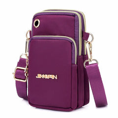 Fashion Stylish Casual Waterproof Nylon Crossbody Messenger Shoulder Cell Phone Handbags