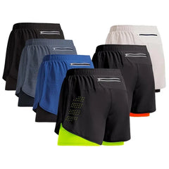 High Quality Men's Running Shorts with Pocket Quick Dry Breathable High Performance Sportwear