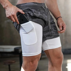High Quality Men's All Trainings Shorts Quick Dry Workout Training Gym Fitness Jogging Beach