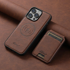 Luxury SUTENI Leather Magnetic Pocket Cover Wallet Phone Case For iPhone