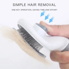 High Quality Pet Self Cleaning Hair Remover Brush for Dogs & Cats