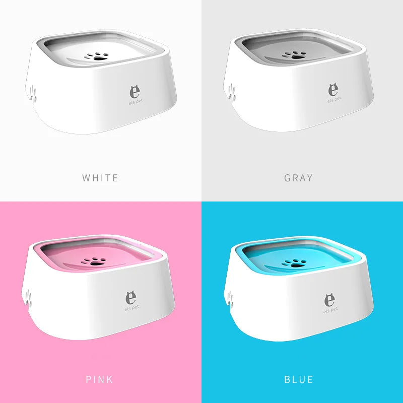 Floating Pet Drinking Water Bowl | Non-Wetting Mouth Pet Bowl Dispenser | Anti-Spill Pet Bowl