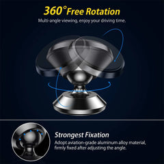 Strong 360 rotation Magnetic Car Phone Holder Magnet Mount for Mobile Cell Phone