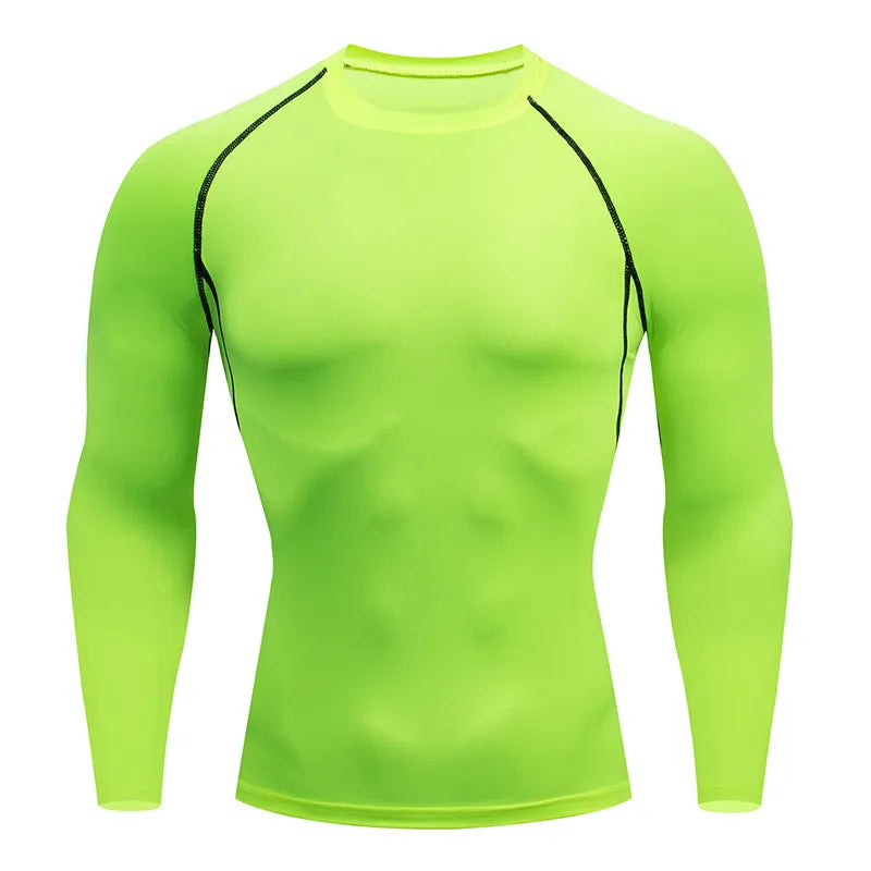Men High Performance Quick-Dry Breathable Fitness Sportswear Shirt