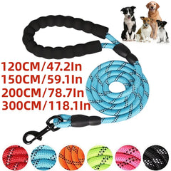 Durable Strong Reflective Dog Rope Leashes for Puppy Small Medium Large Big Dogs