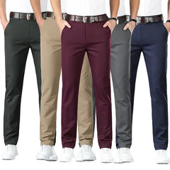 High Quality Luxury New Men's Casual Business Formal Office Suit Pants Trousers