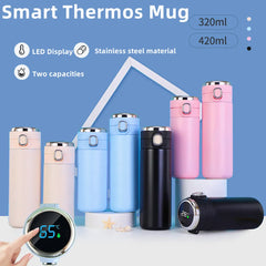 High Quality 304 Stainless Steel Smart Thermos Tumblers |  LED Temperature Display | Vacuum Flasks and Thermoses