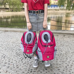Durable Double Shoulder Portable Travel Backpack for Outdoor Pet Dog Carrier Bag Breathable