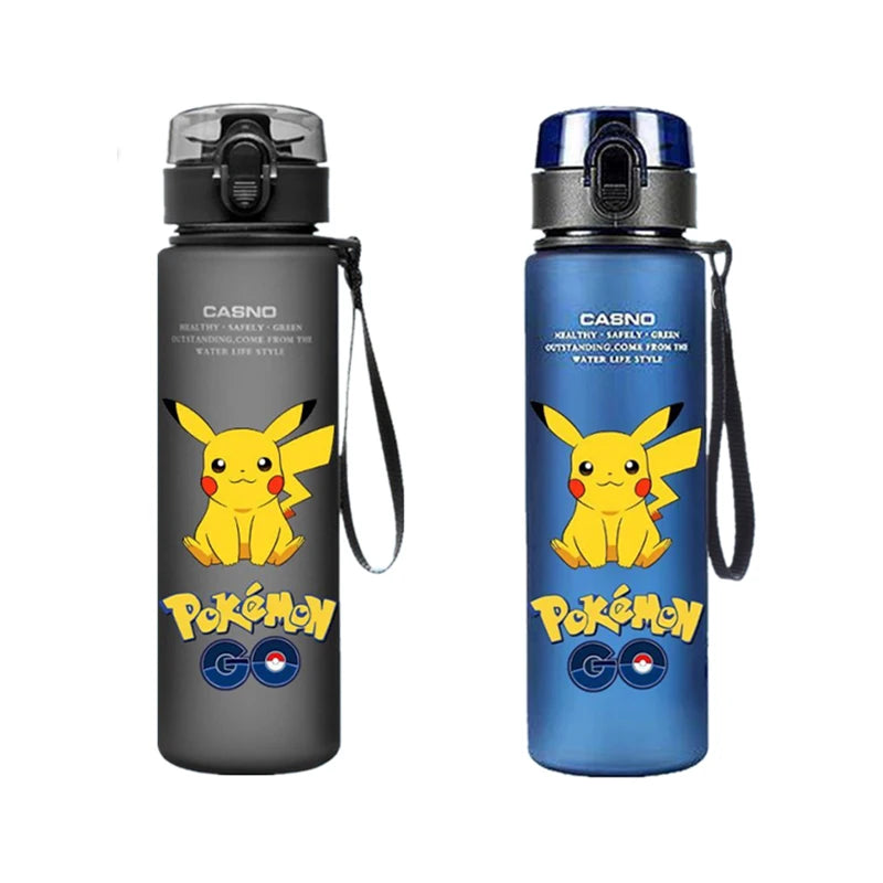 Collectible Pokemon Anime Portable Children's Cute Pikachu Cartoon Outdoor Sports Water Bottle|560ML