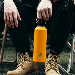 REVOMAX Stainless Steel Water Bottle | Vacuum Flask Insulated Tumbler