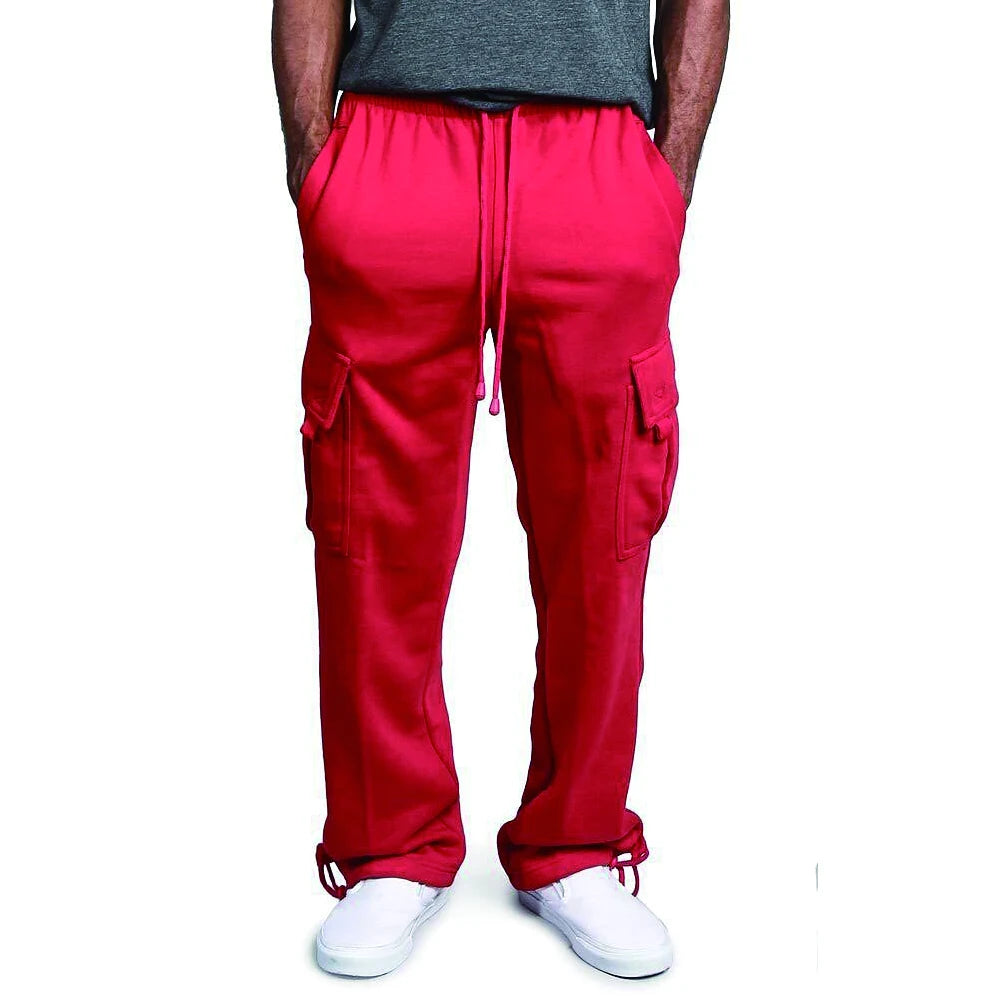 High Quality Men's Sports Breathable Cargo Sweatpants