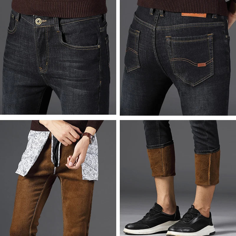 Top Quality Men's Classic Slim fit Stretch Denim Jeans